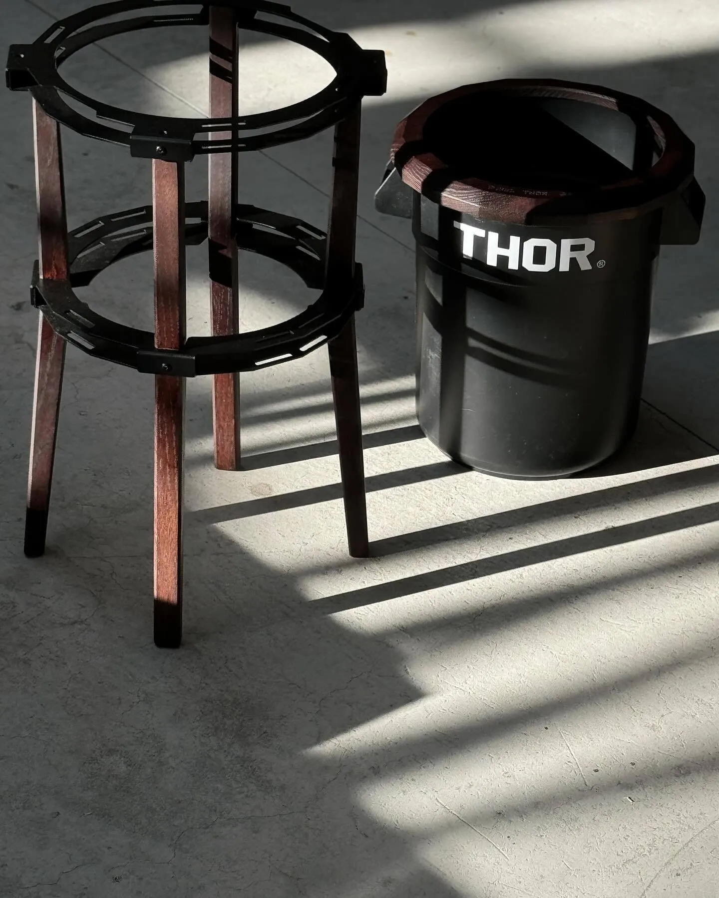 Black Design, Packup outdoor × THOR - TH-05 wedge 楔 木架桶座組