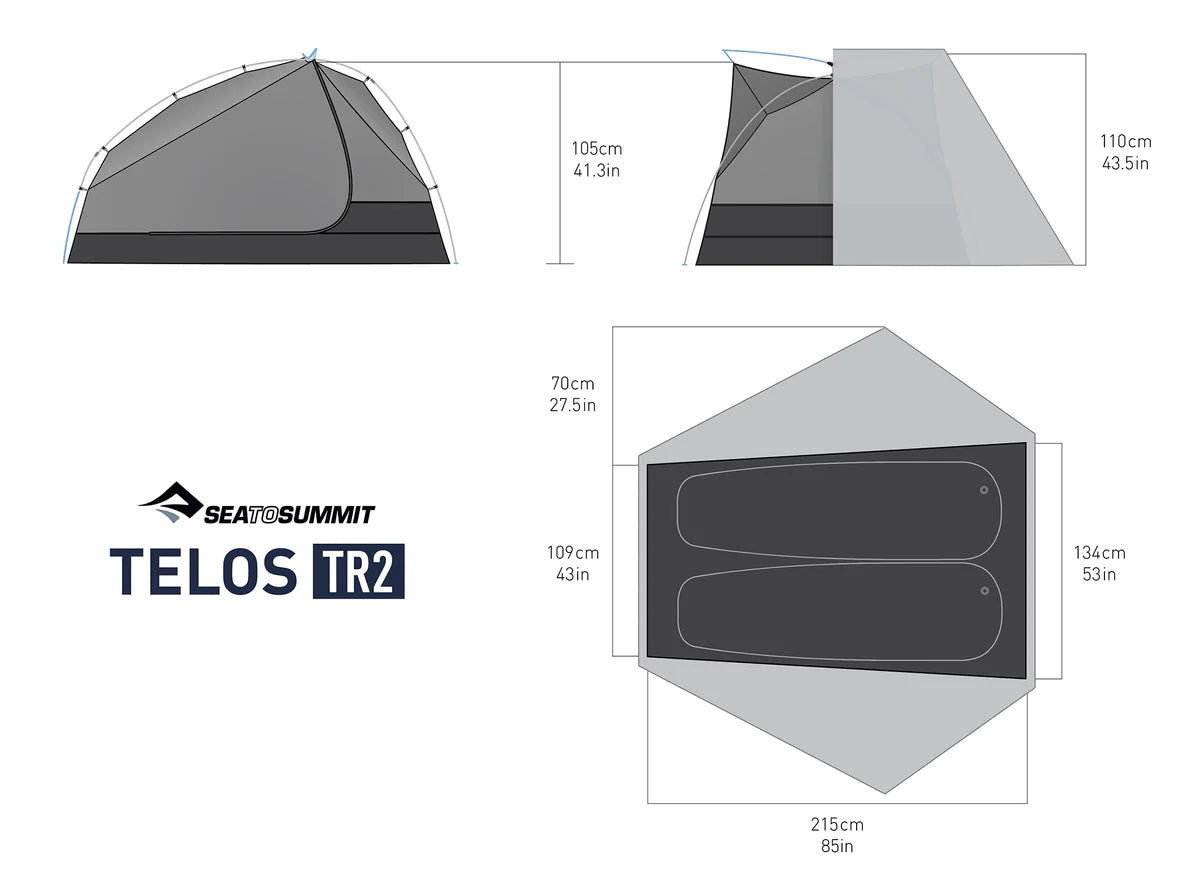 Sea To Summit Telos TR2 Tent 二人帳幕