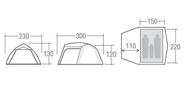 Ogawa Stacy Falda 帳幕