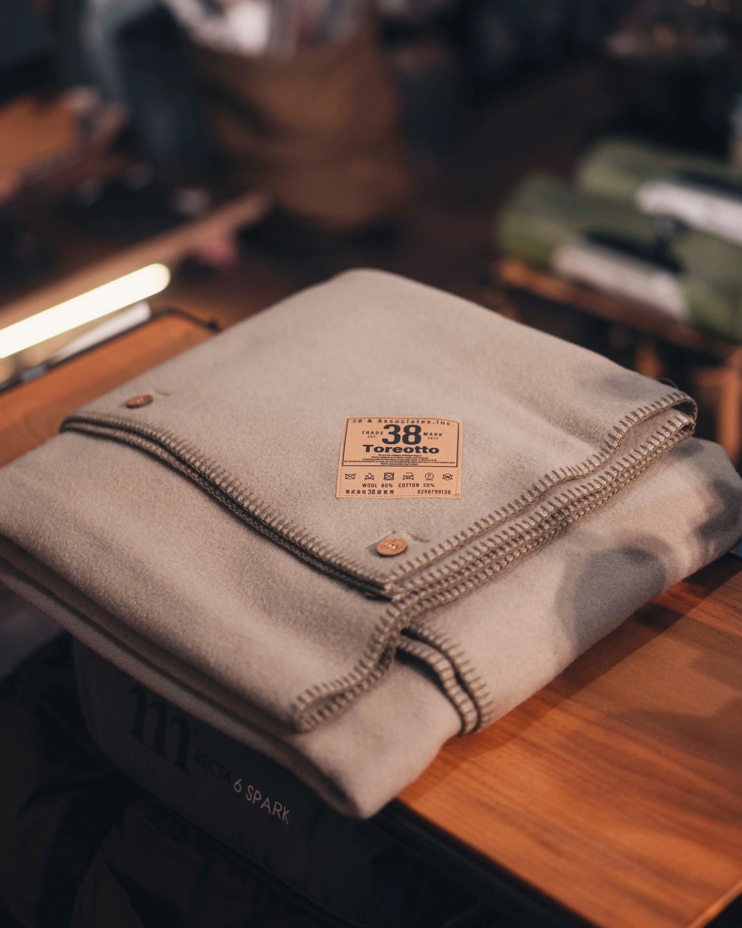 38explore TOREOTTO CAROKET 羊毛披肩/毛毯