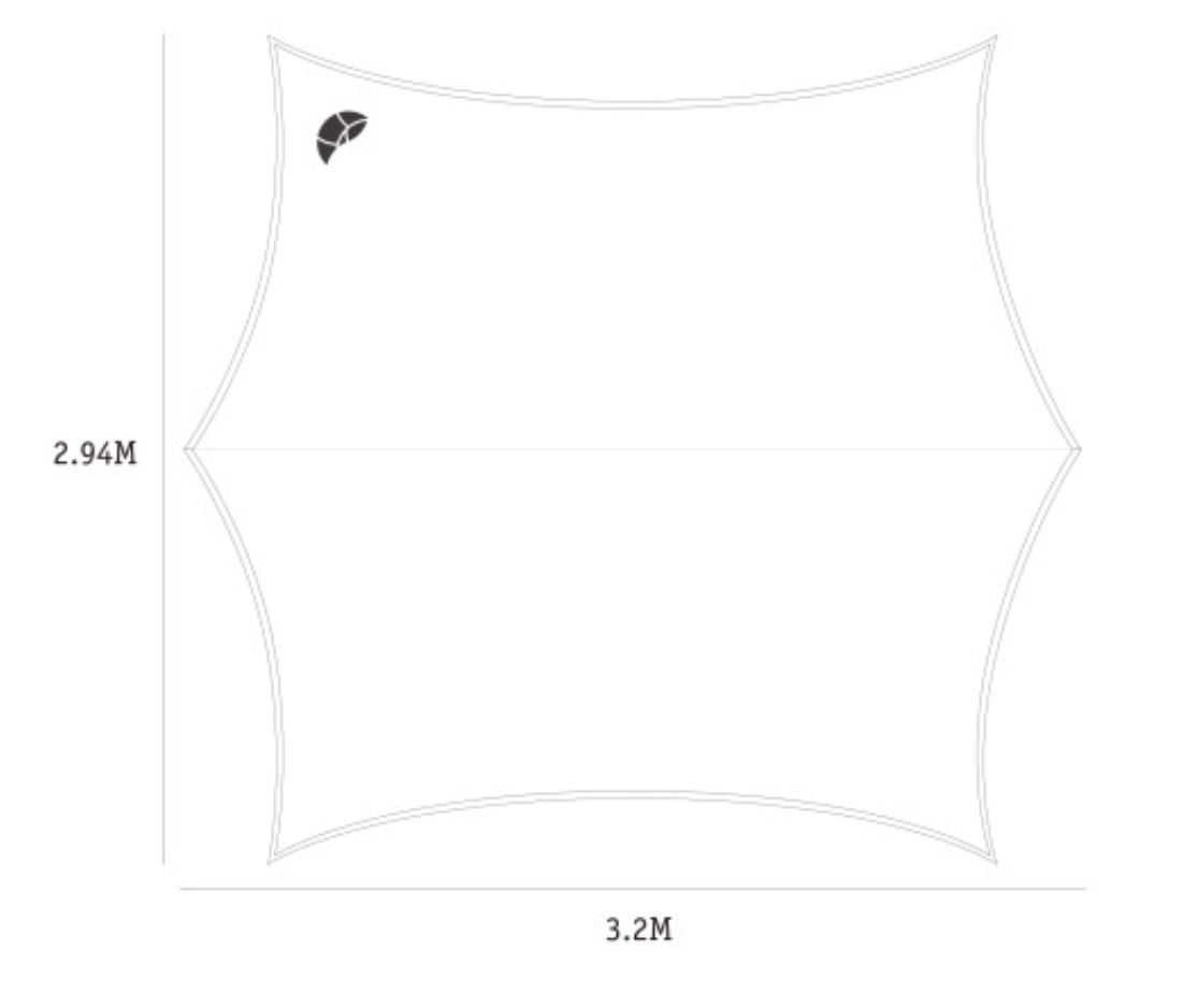 Groundcover Mini Hexa Tarp 天幕