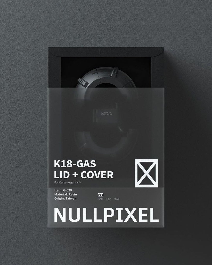 NullPixel K18 Gas Lid + Cover – Nothingblue