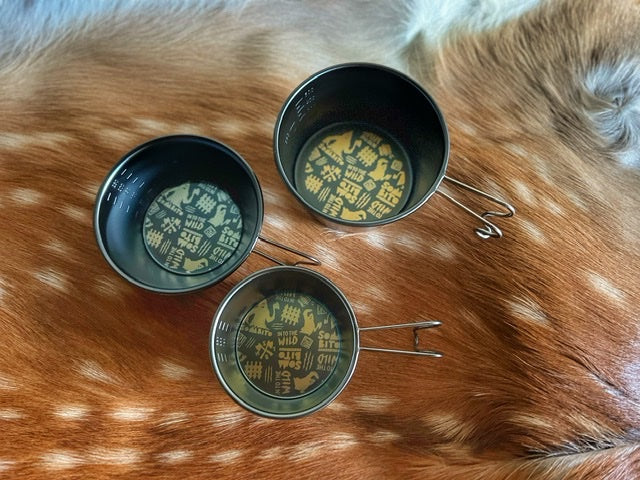 SomAbito Sierra Cup BLACK In to the WILD Sierra Cup 300ml/600ml 提耳杯