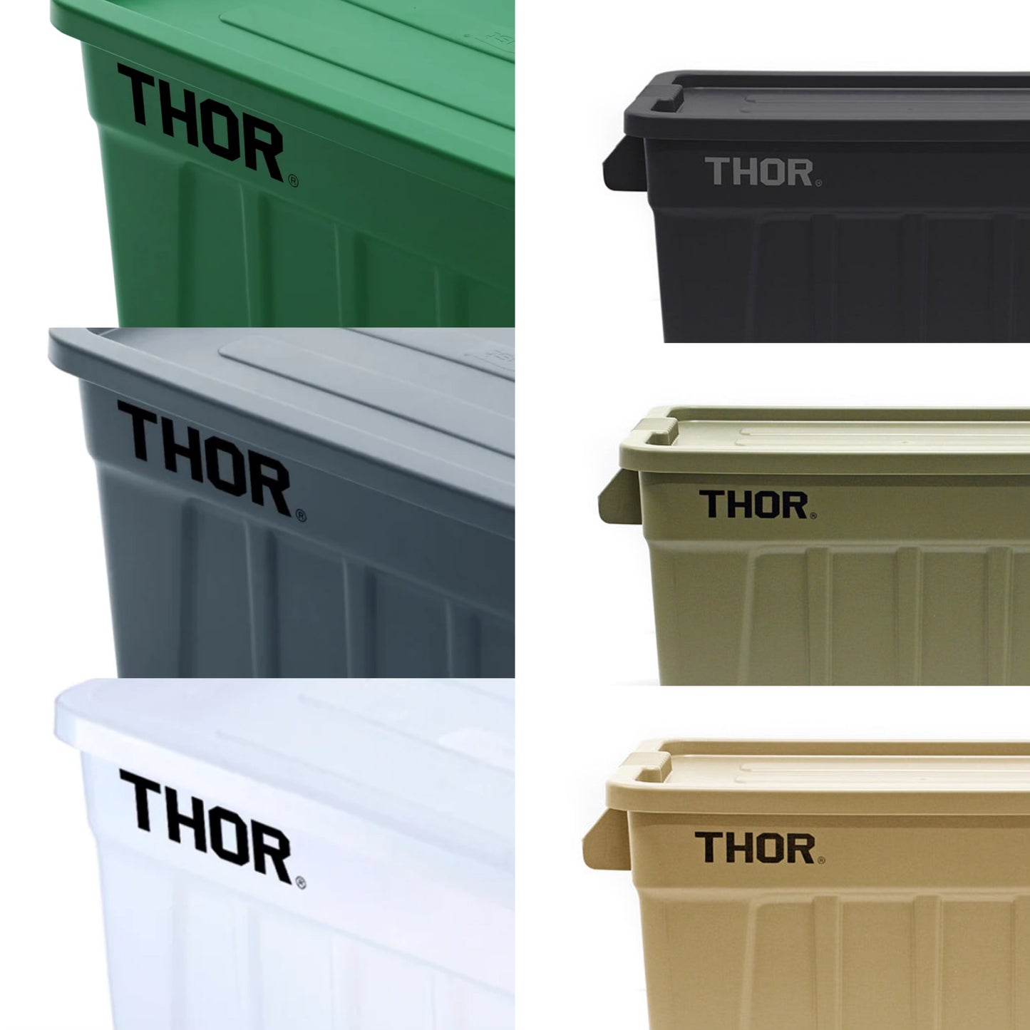 THOR Storage Box with Lid 22L/ 53L /75L 收納箱 / 專用置物板