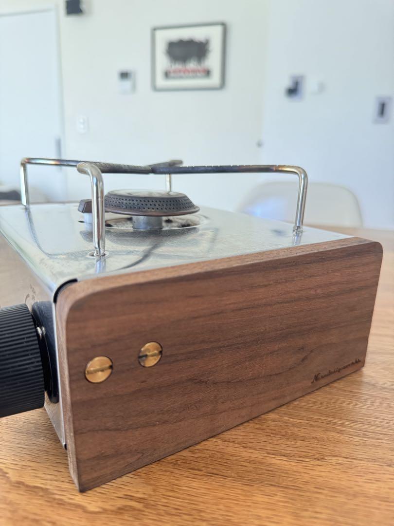 Neru Design Works木側版 & 韓國 KOVEA CUBE 不銹鋼卡式爐