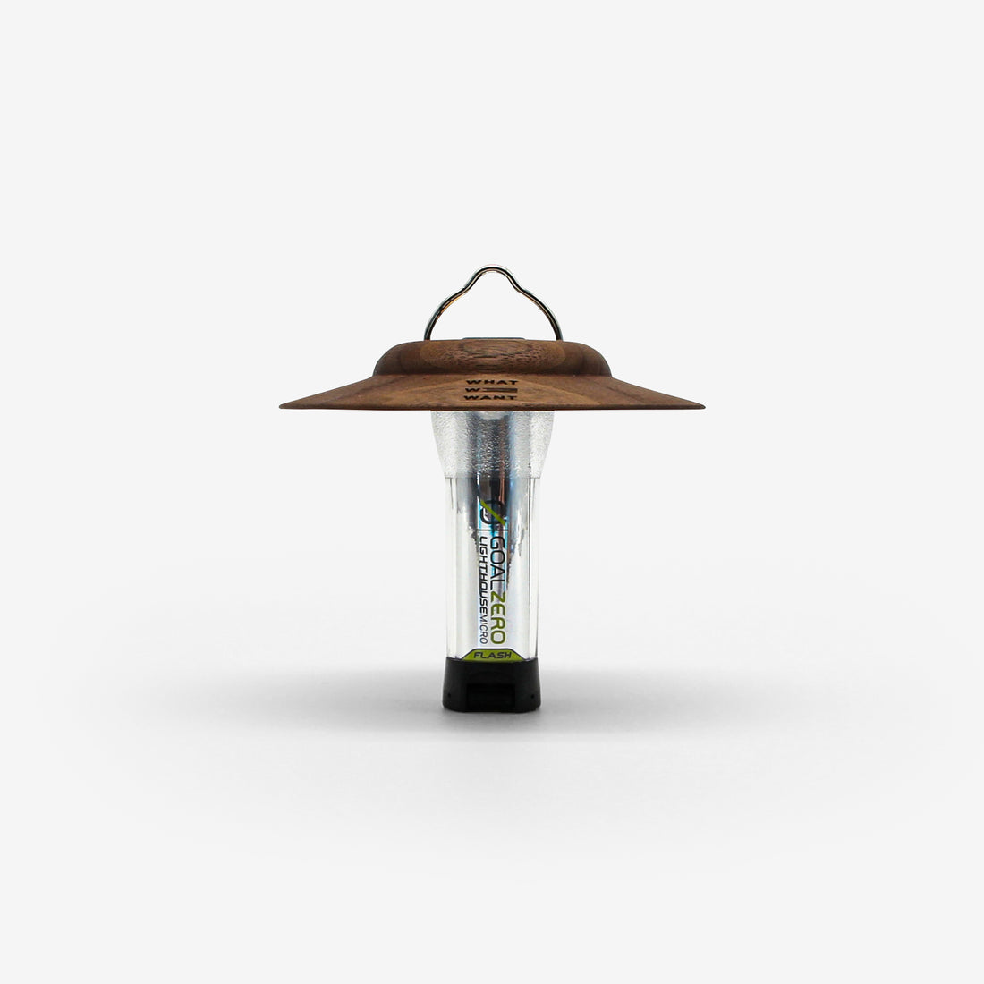 WHAT WE WANT Walnut Goal Zero 木燈罩