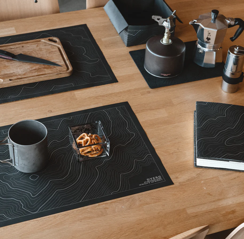 Dverg TOPOGRAPHIC PAPER PLACE MAT 多功能紙餐墊