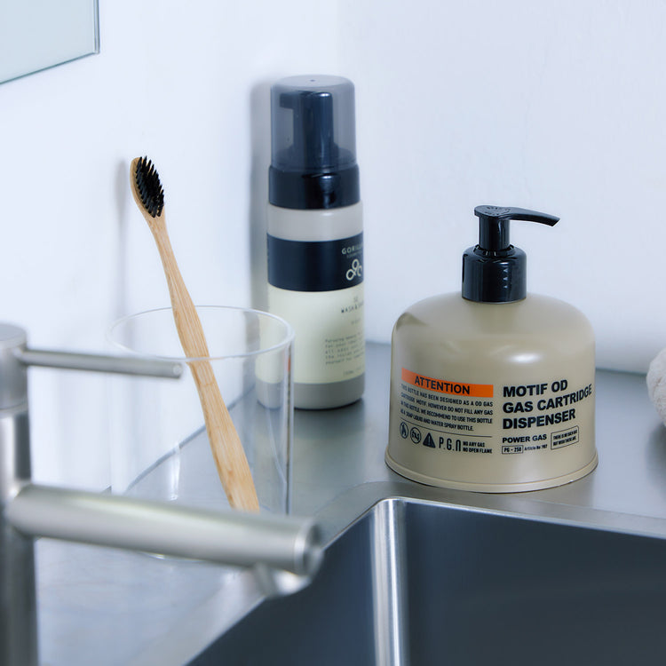 POST GENERAL MOTIF DISPENSER OD-SOAP Squeeze Jar