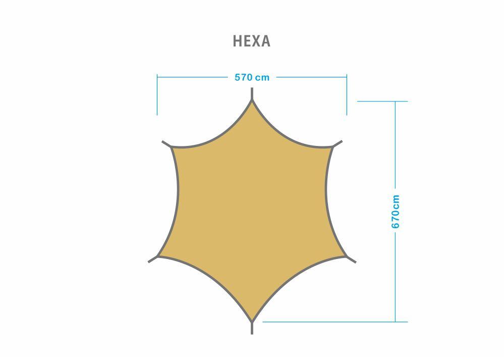 TiiTENT HEXA 棉感六角蝶形天幕