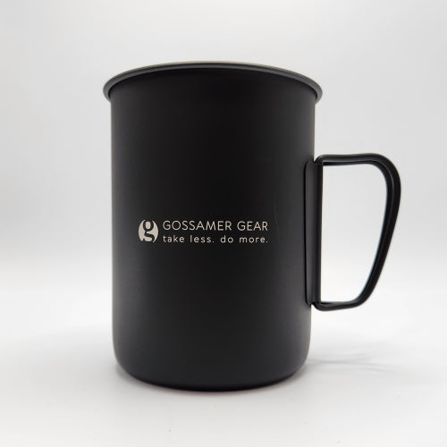 Gossamer Gear Titan Single Mug Black 輕量黑鈦金屬杯