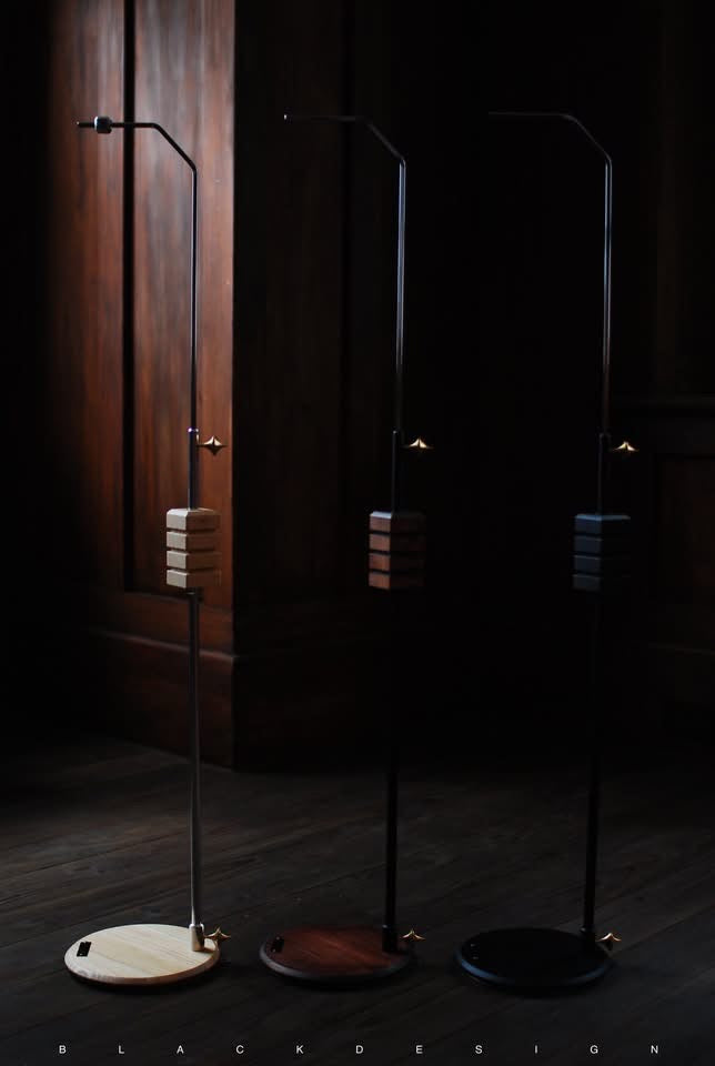 BLACK DESIGN KOKI 自立燈柱