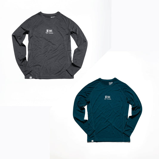 Invisible Company X The Peak Hunter 美麗諾羊毛機能越野跑長袖T恤