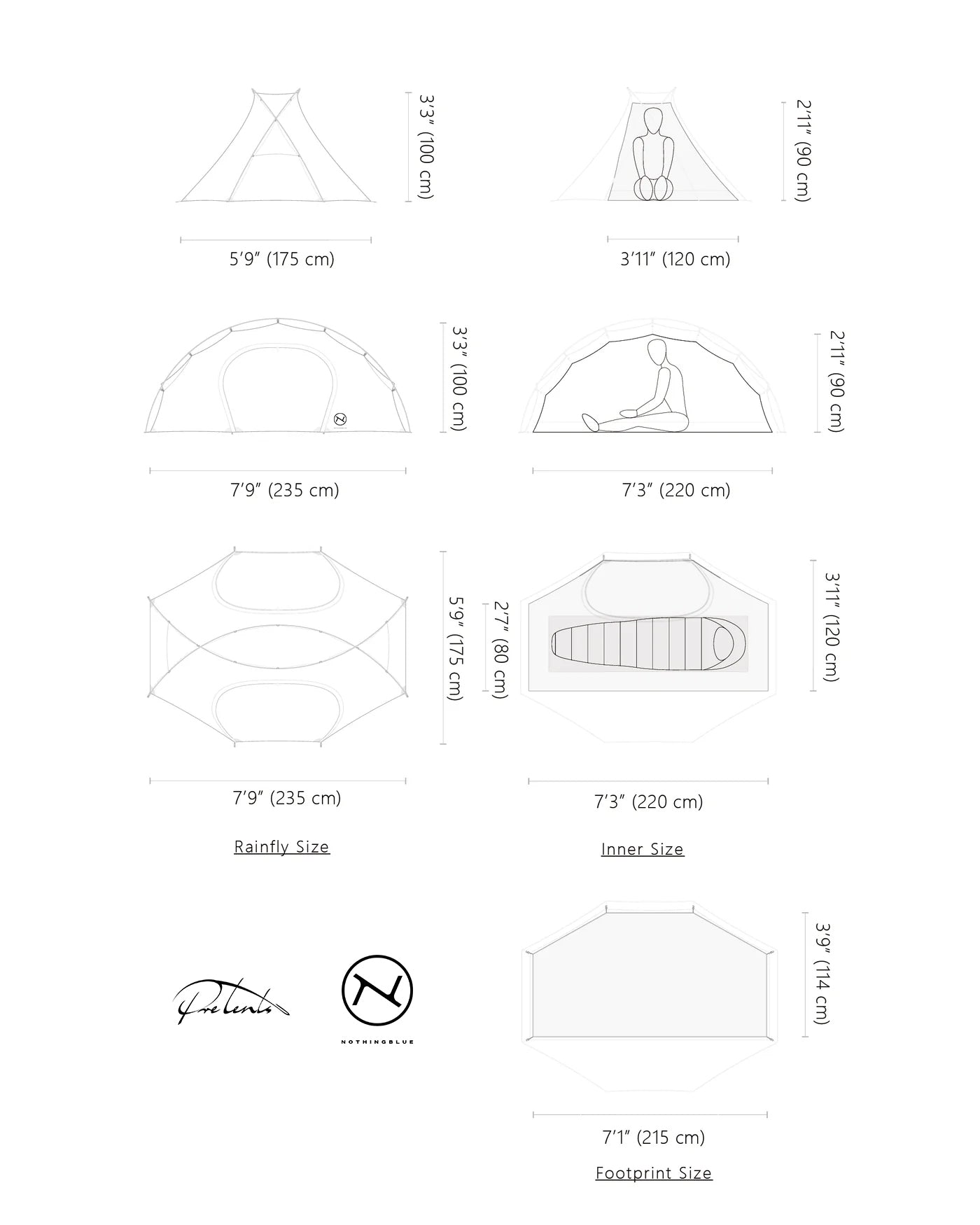 Nothingblue x Pretents - Lightrock 1p [Yellow Sunflower向日葵色] (Preorder預售)