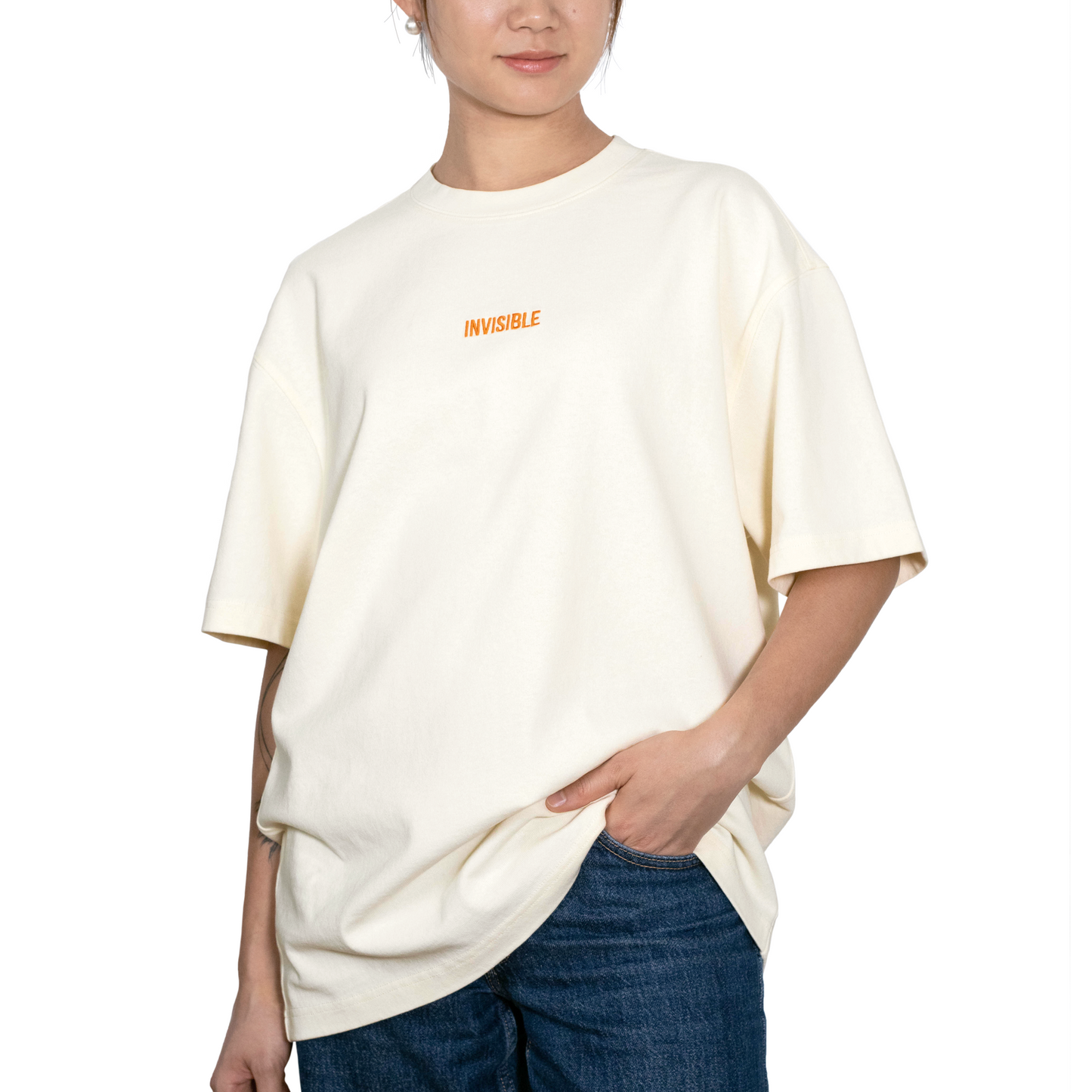 Invisible 100% 重磅庫存純棉 Invisible Tee