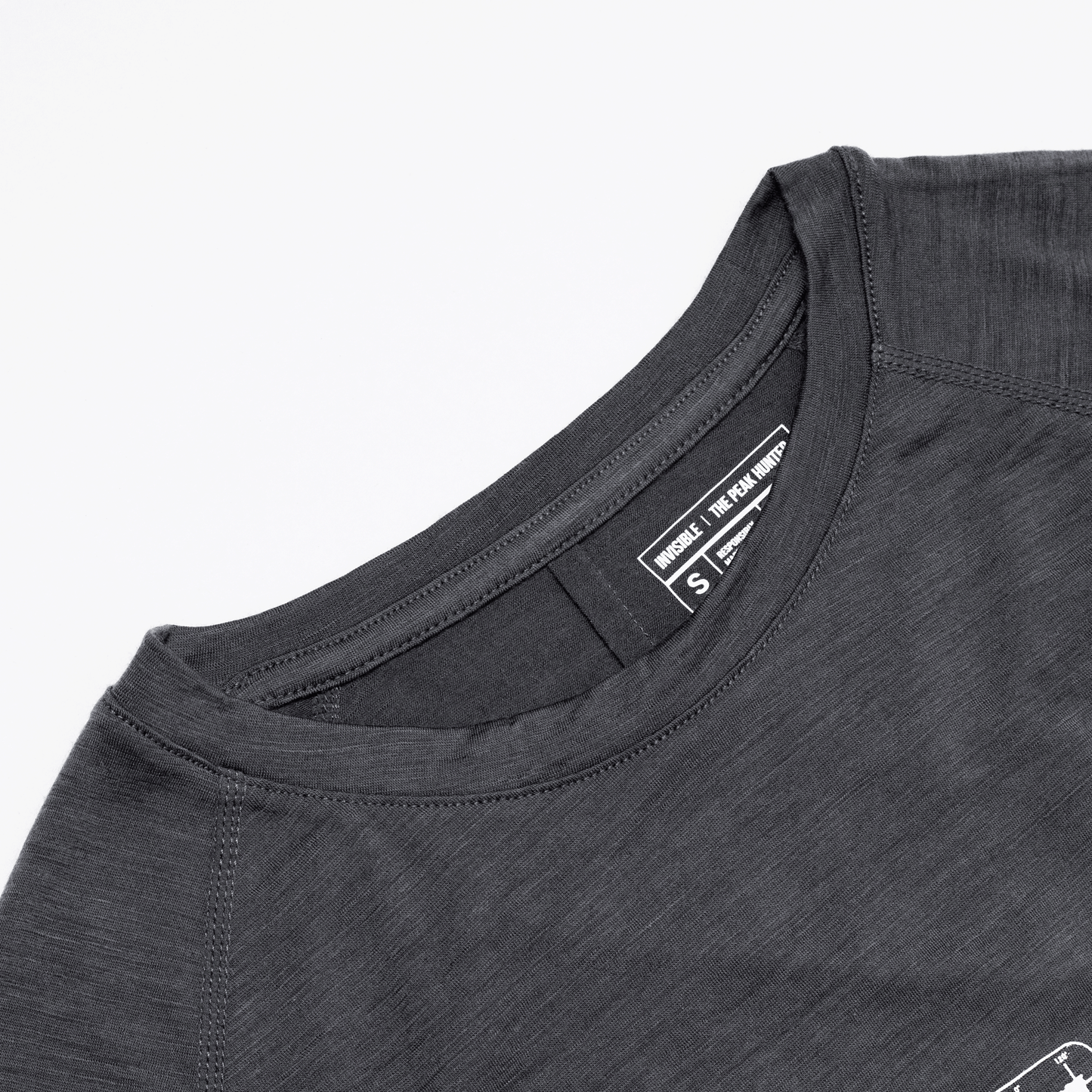 Invisible Company X The Peak Hunter 美麗諾羊毛機能越野跑長袖T恤