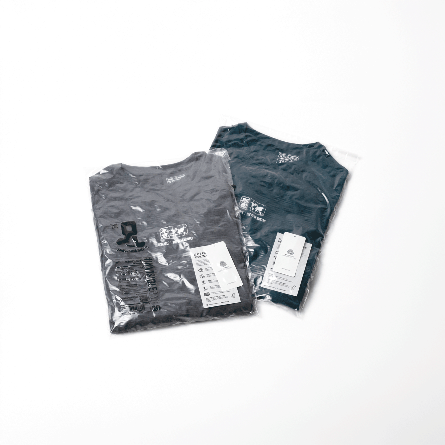 Invisible Company X The Peak Hunter 美麗諾羊毛機能越野跑長袖T恤