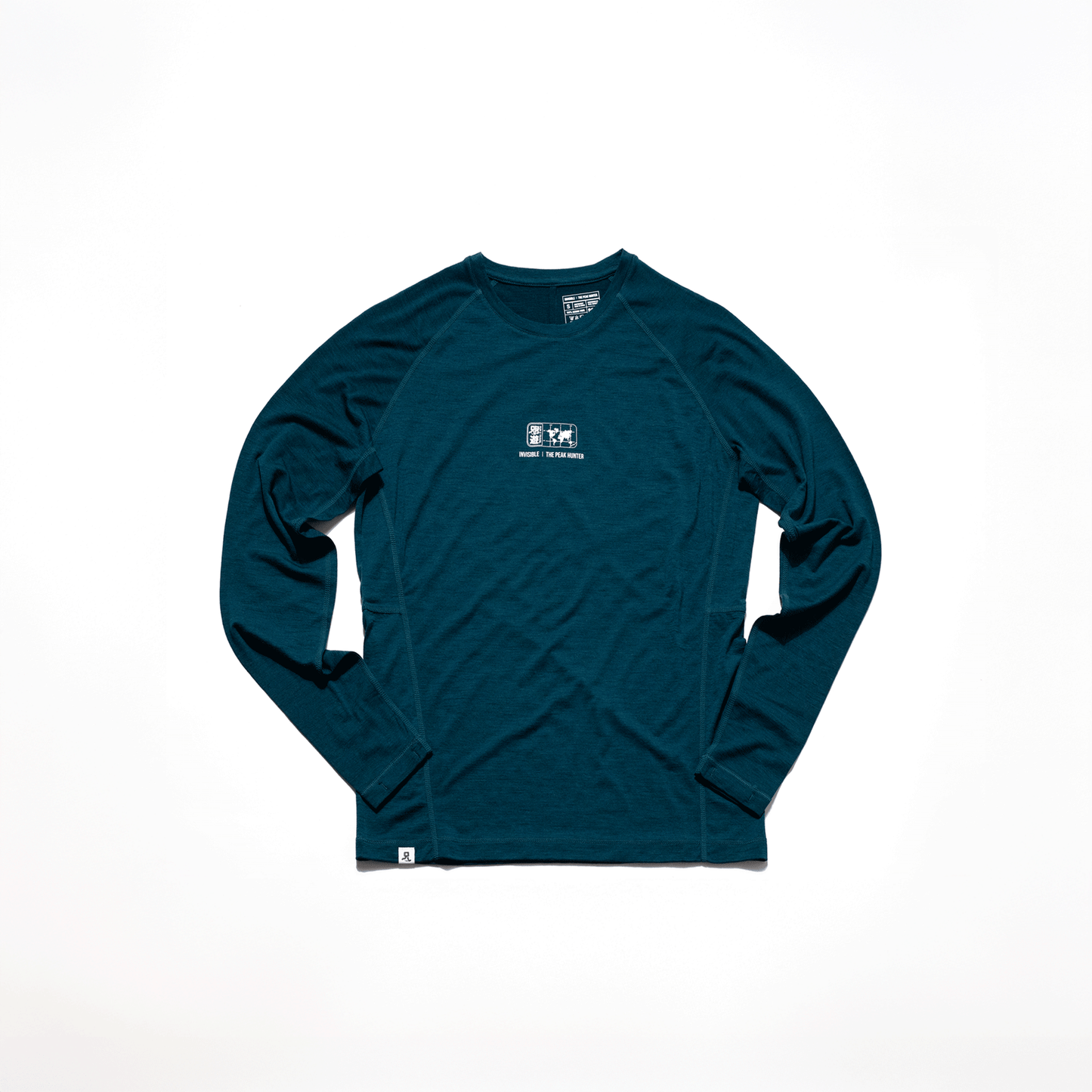 Invisible Company X The Peak Hunter 美麗諾羊毛機能越野跑長袖T恤