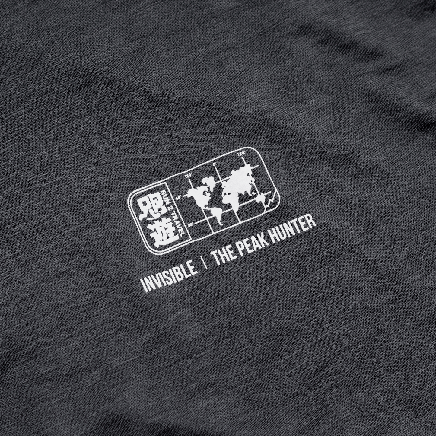 Invisible Company X The Peak Hunter 美麗諾羊毛機能越野跑長袖T恤