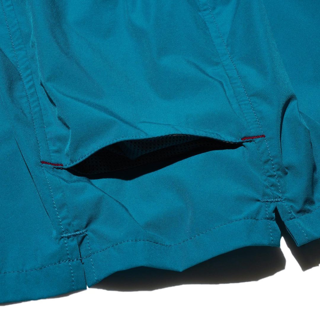PROJMT Side Pockets Open Collar Shirt Lake Blue恤衫