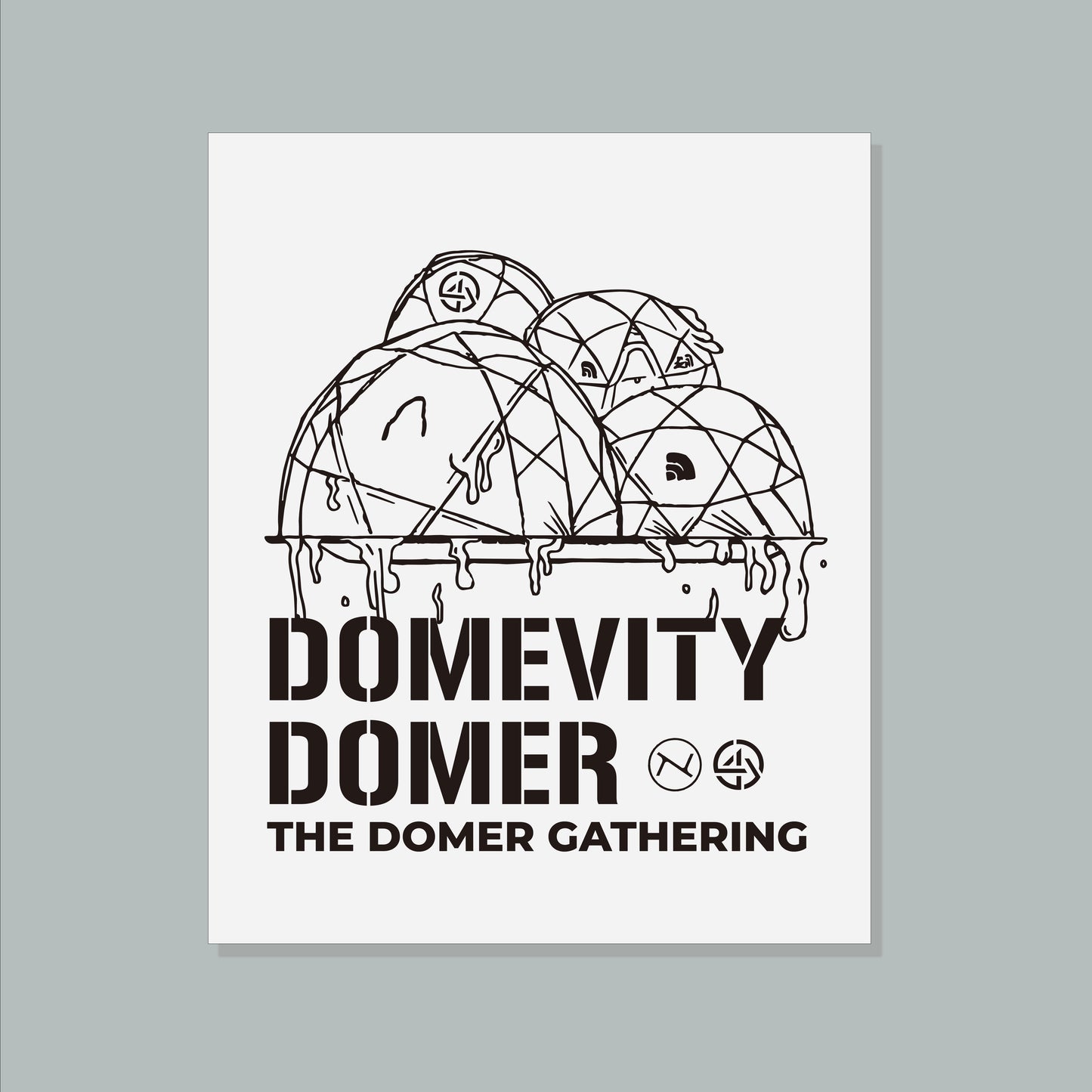 Nothingblue x Black Design Dome 轉印貼紙