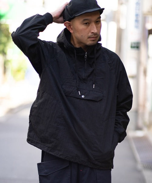 Gymmaster Rokuyon Cross Anorak Hoodie防水風衣