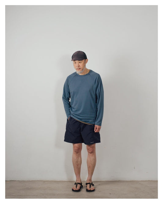 PROJMT Side Pockets Long Sleeve Repreve 長袖底層衣 [Steel Blue]