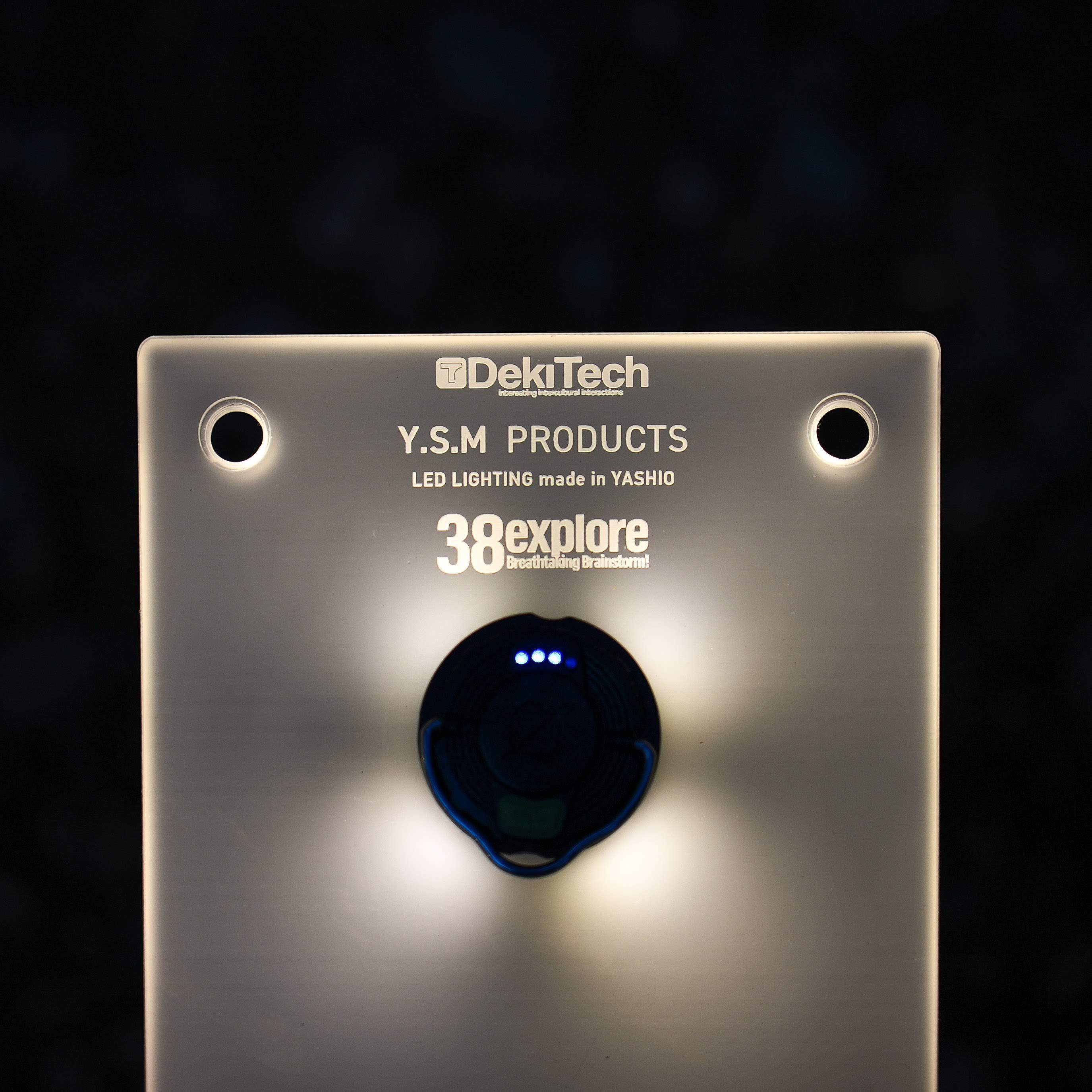 Dekitech x 38explore Lumico 38 Light Guide Plate – Nothingblue