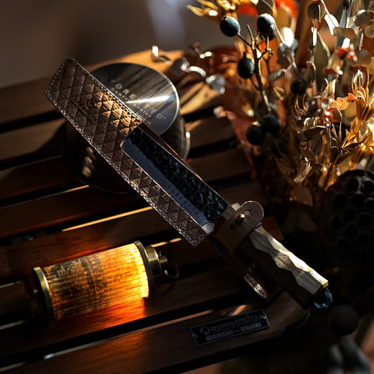 Gripknife38×ASIMO 戶外料理刀 [YEBISUYAIBA 特別訂製版]