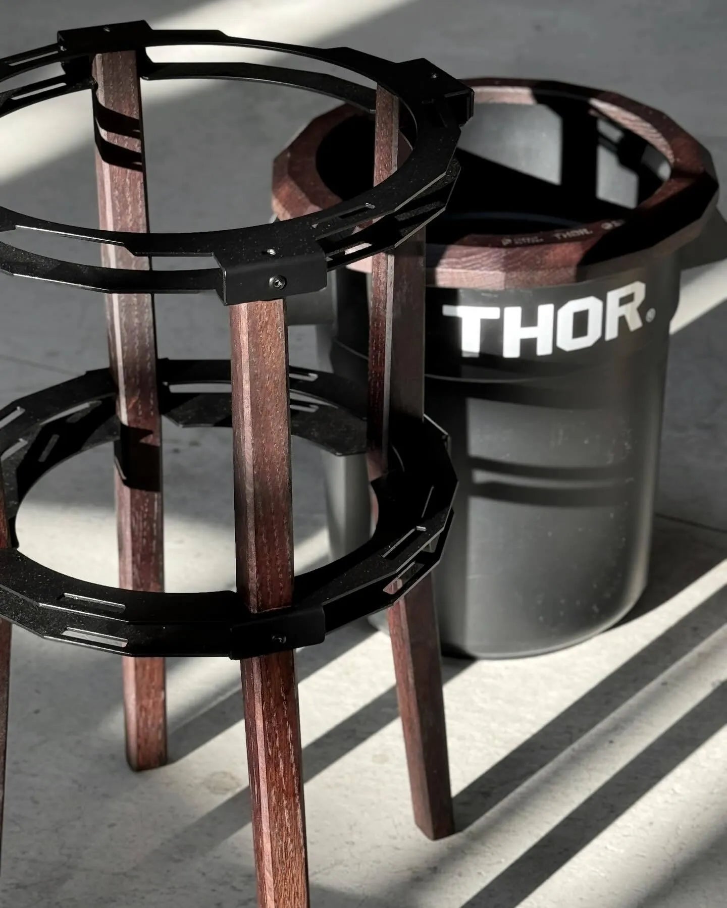 Black Design, Packup outdoor × THOR  - TH-05 wedge 楔 木架桶座組