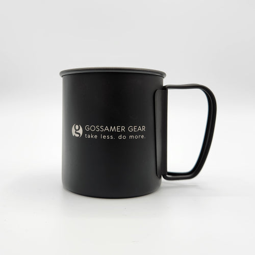 Gossamer Gear Titan Single Mug Black 輕量黑鈦金屬杯