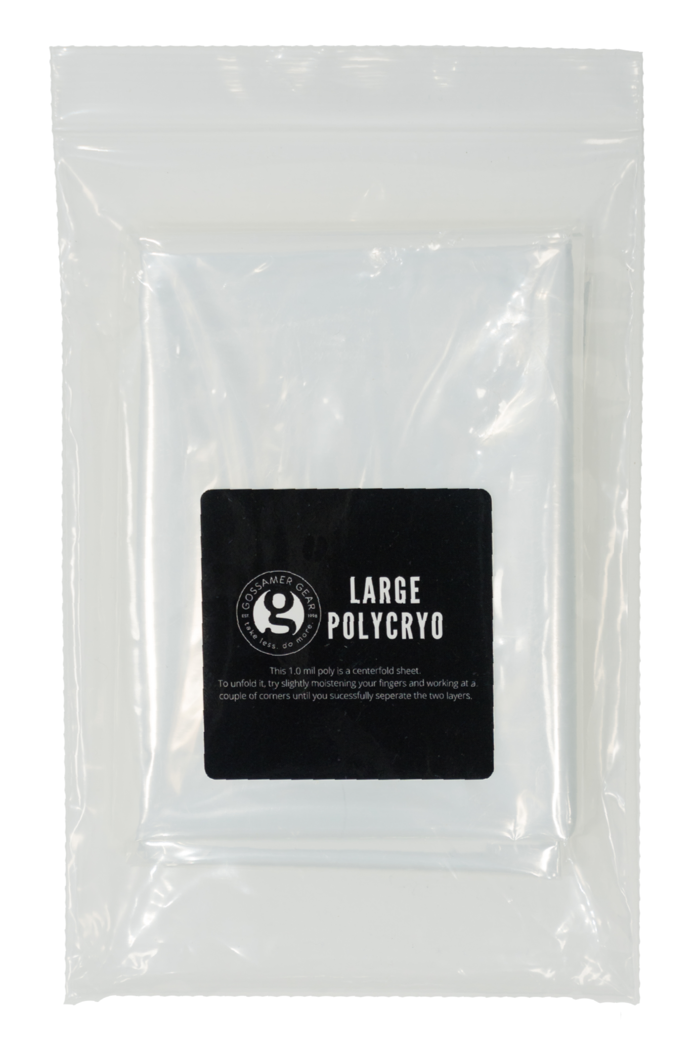 Gossamer Gear Polycryo (Tent Footprint) Ground Cloths 輕量防水地布