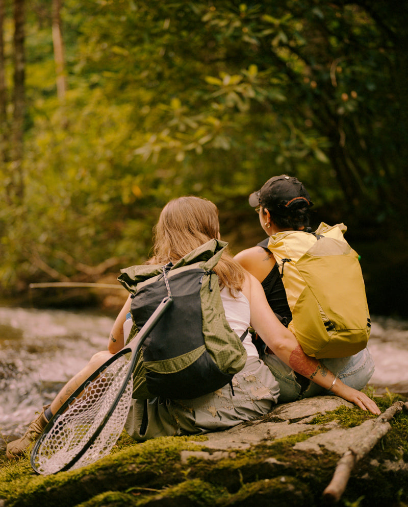 Pa'lante Packs “Desert pack” backpack [Pine gridstop / black Pa'lante Packs “Desert pack” backpack [Pine gridstop / black