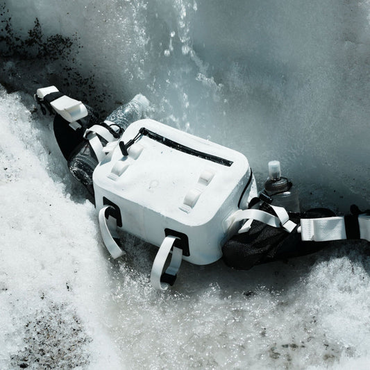 Syzygy Outdoor Gear Seamless Waistpack [Glacier White] with Double sided TPU 防水腰包