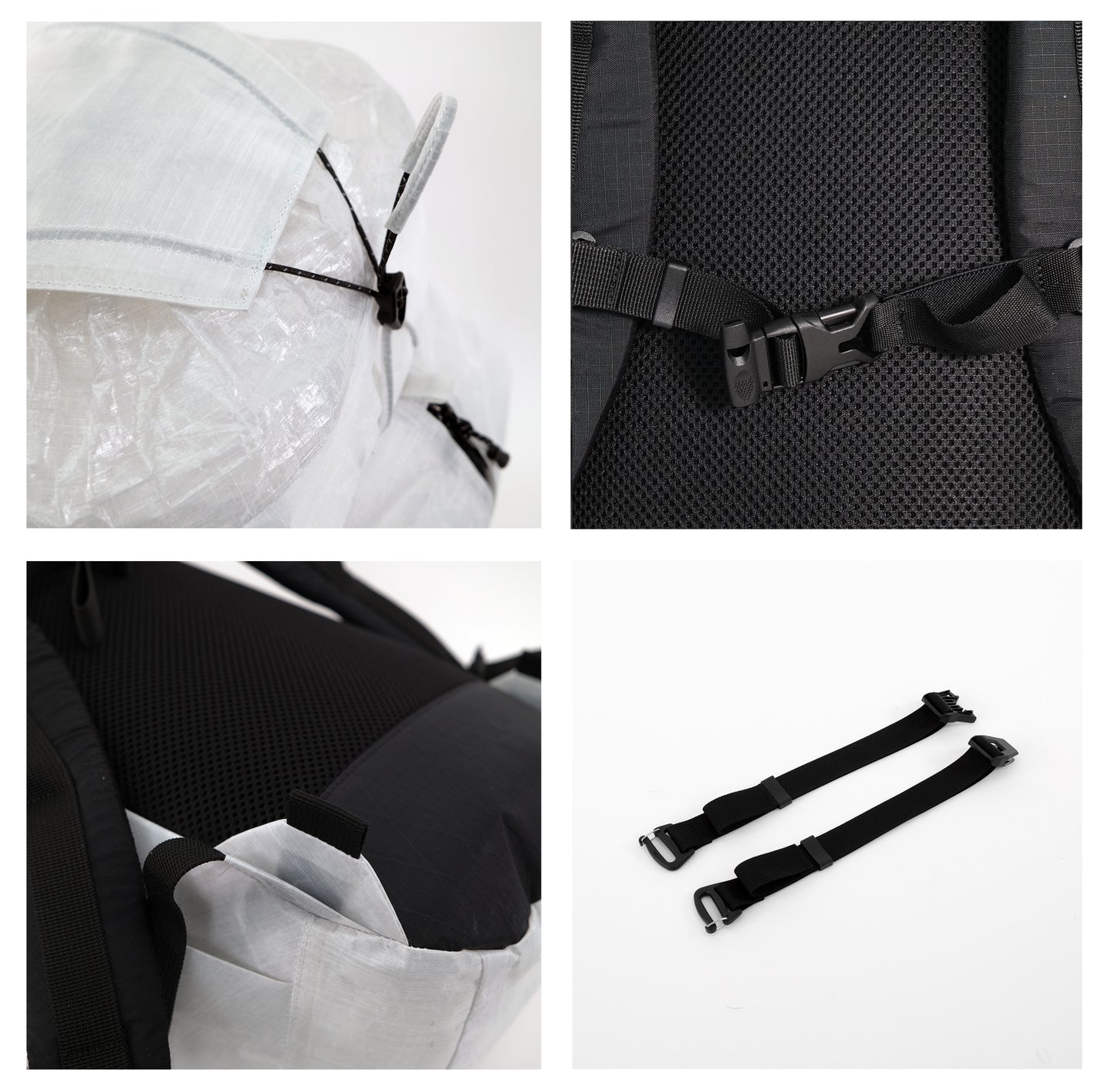 Gorp ville GB-05 DYNEEMA® 反光版 / WHITE 30L