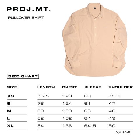 PROJMT PULLOVER SHIRT DOLOMITE PINK 户外襯衫