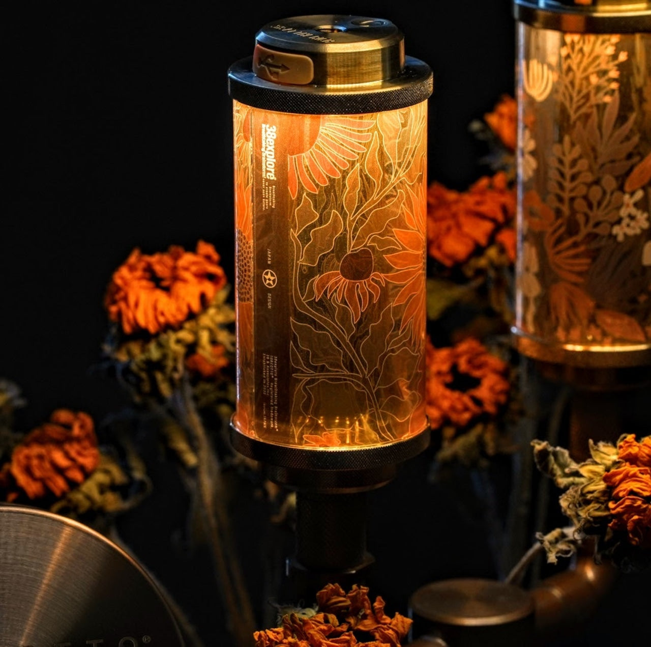 13/8 12:00pm[抽選販売] 38explore 38-kT The RICH BOTANICAL series黃銅款38燈 [Sunflower]