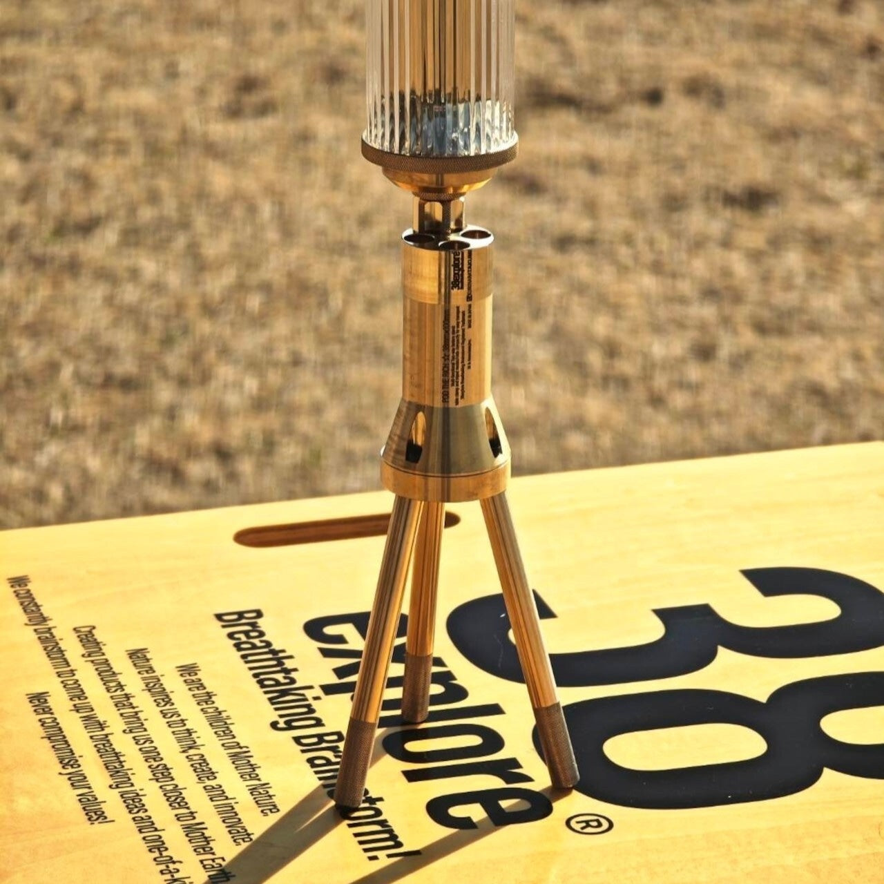 [抽選販売] 38explore ZEROPOD38 POD THE RICH腳架[黃銅限定版]