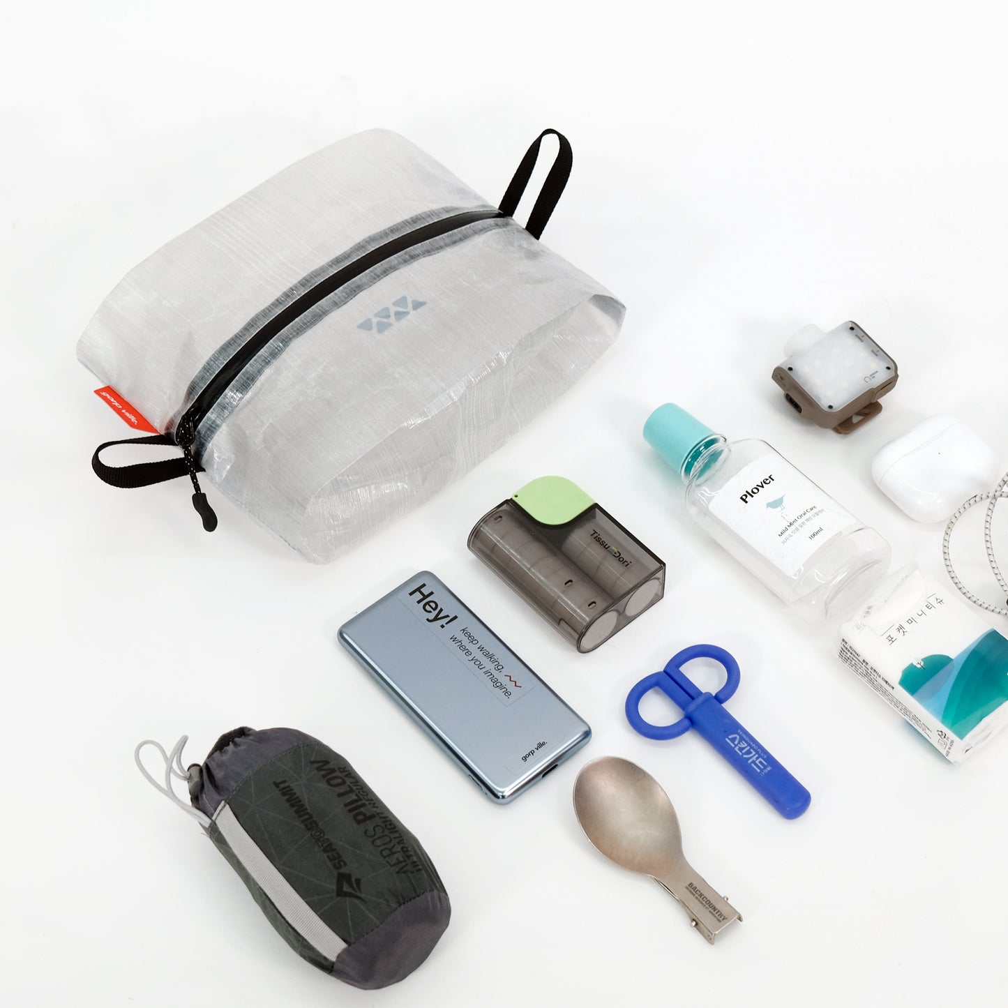 Gorp ville DYNEEMA® 輕量收納袋 STUFF BAG [GRAY]